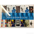 White digital printing plastic sheet for