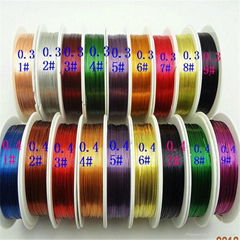 colorful copper wire craft wire