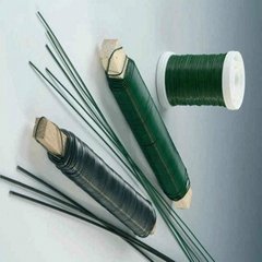 green flower tie wire