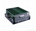 H.264 4ch HDD and SD D1 CIF Mobile DVR with Optional GPS and 3G for Bus Truck