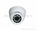 CCD Sony Plastic Dome IR Car Camera for Bus 1