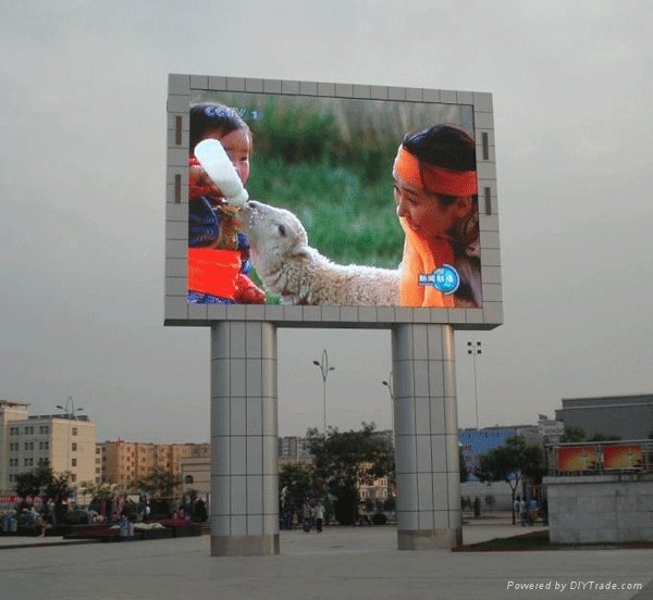 p10 outdoor full color led screen 