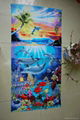 Reactive Printing Beach Towel  4