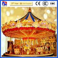 romantic amusement park Carousel horse rides 3