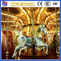 romantic amusement park Carousel horse rides 4