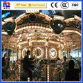 romantic amusement park Carousel horse rides 5