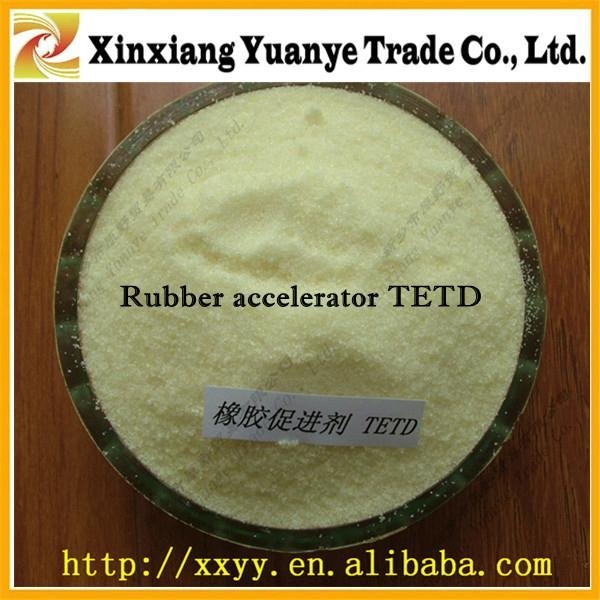 purity 99% Rubber accelerator TETD fine chemical 5