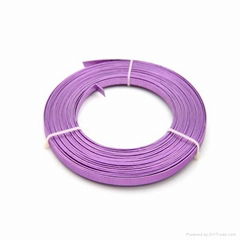 flat colored craft aluminum wire 