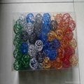 colored metal wire ball  4