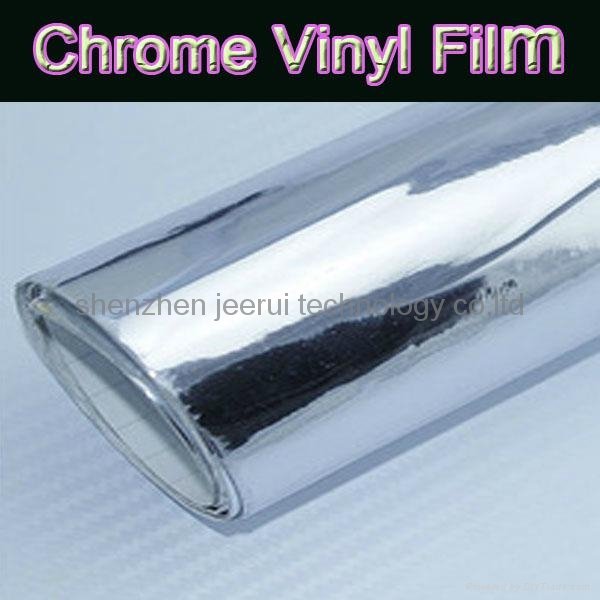 Chrome car wrap film with air bubble free 1.52*30m 