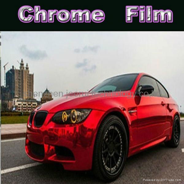Chrome car wrap film with air bubble free 1.52*30m  5