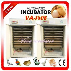 multifunctional automatic high productivity egg incubator in mid-size(VA-1408)