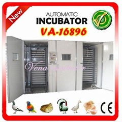 CE approved holding 16896 eggs automatic egg incubator(VA-16896)  