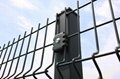 Bending welded mesh fence 3