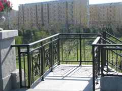 iron balcony railing