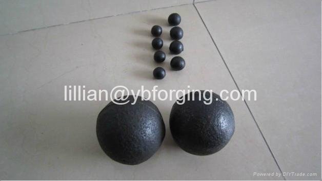 High and low chrome casting steel ball (ISO9001:2008)    2