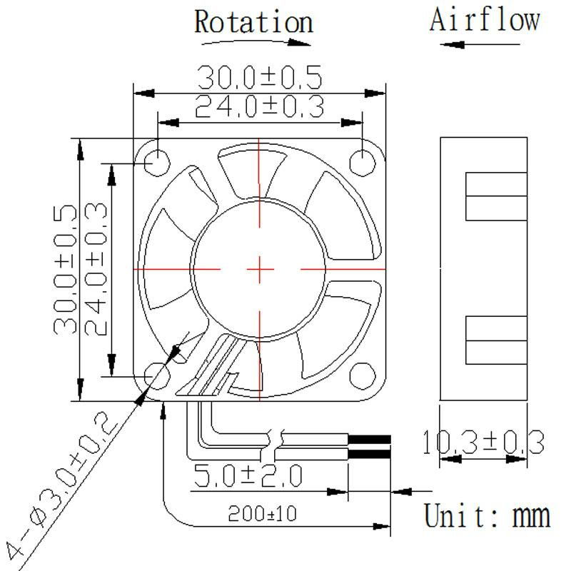 3010散熱風扇 4