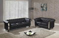 leather sofa