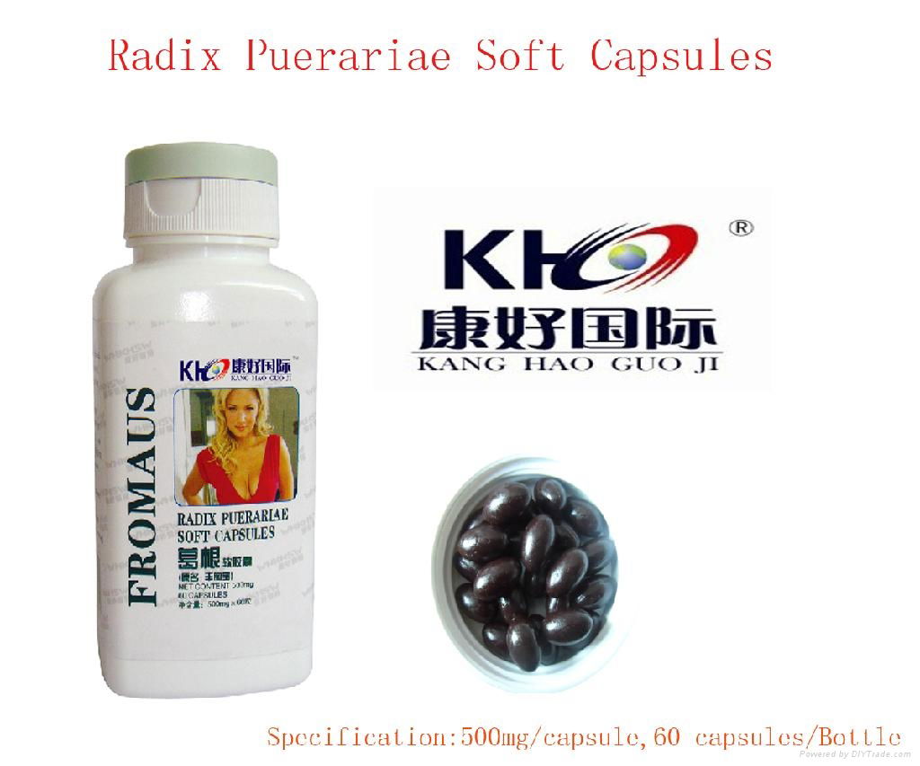 High Quality Radix Puerariae Soft Capsules OEM