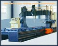 Gantry type CNC drilling machine for
