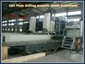 Gantry type CNC tube sheet drilling