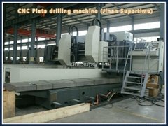 Gantry type CNC tube sheet drilling machine