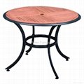 Fashion new bali wood dining room tables 
