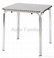 Aluminum Square Outdoor Table