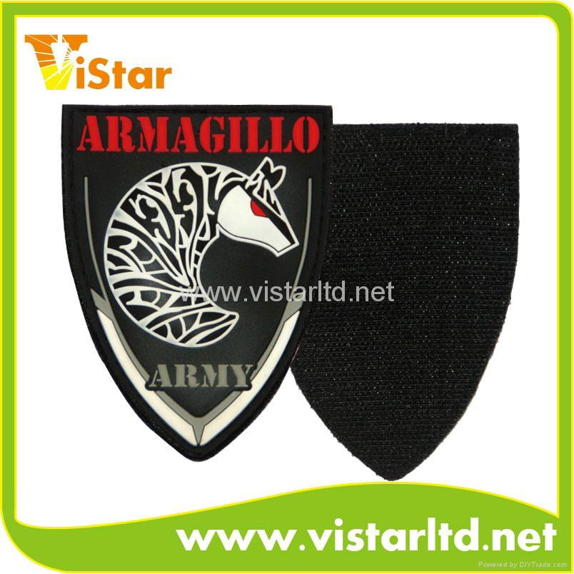 Military rubber patch PVC rubber