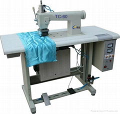 Ultrasonic lace sewing machine