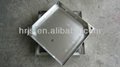 stainless steel galvanized iron square manhole cover 1