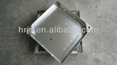 stainless steel galvanized iron square manhole cover