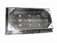 stainless steel high load capacity square manhole cover