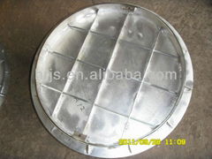 stainless steel galvanized iron roadway square manhole cover cover