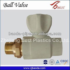 PP-R radiator straight valves with high quality