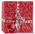 Valentines' day gift wrapping paper