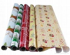 Christmas printing gift wrapping paper roll