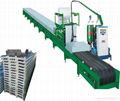 color steel tile foaming machine