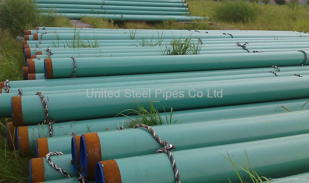 Carbon Steel Pipe FBE coated steel pipe 