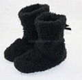 Ladies synthetic suede cloud boot 1