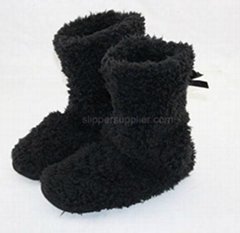 Ladies synthetic suede cloud boot