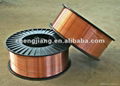 copper coated CO2 mig mag welding wire ER70S-6 2