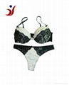 2013 Hot Sexy Bra and Panty set with Black Lace