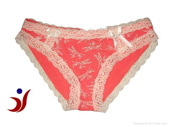 Girls Lovely Nylon underwear with Lace