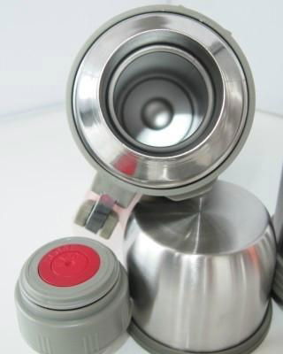 Double wall stainless steel vacuum travel pot 2