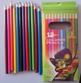 7.0inch  color pencil with logo printing