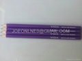 7.0inch  color pencil with logo printing 5