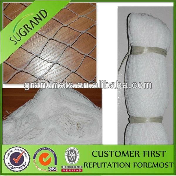 HDPE material with UV stabilizer anti bird net for orchards