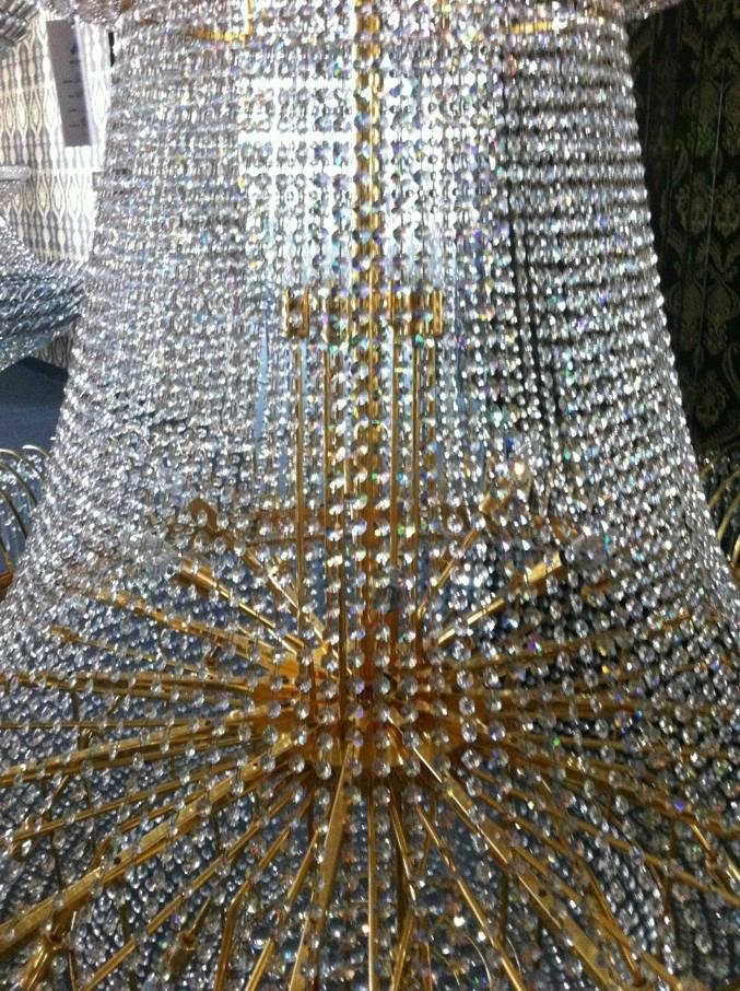 Large Crystal Chandelier for Project 4