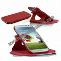 Mobile phone leather case for iPhone5 and I9300 and I9500 and N7100